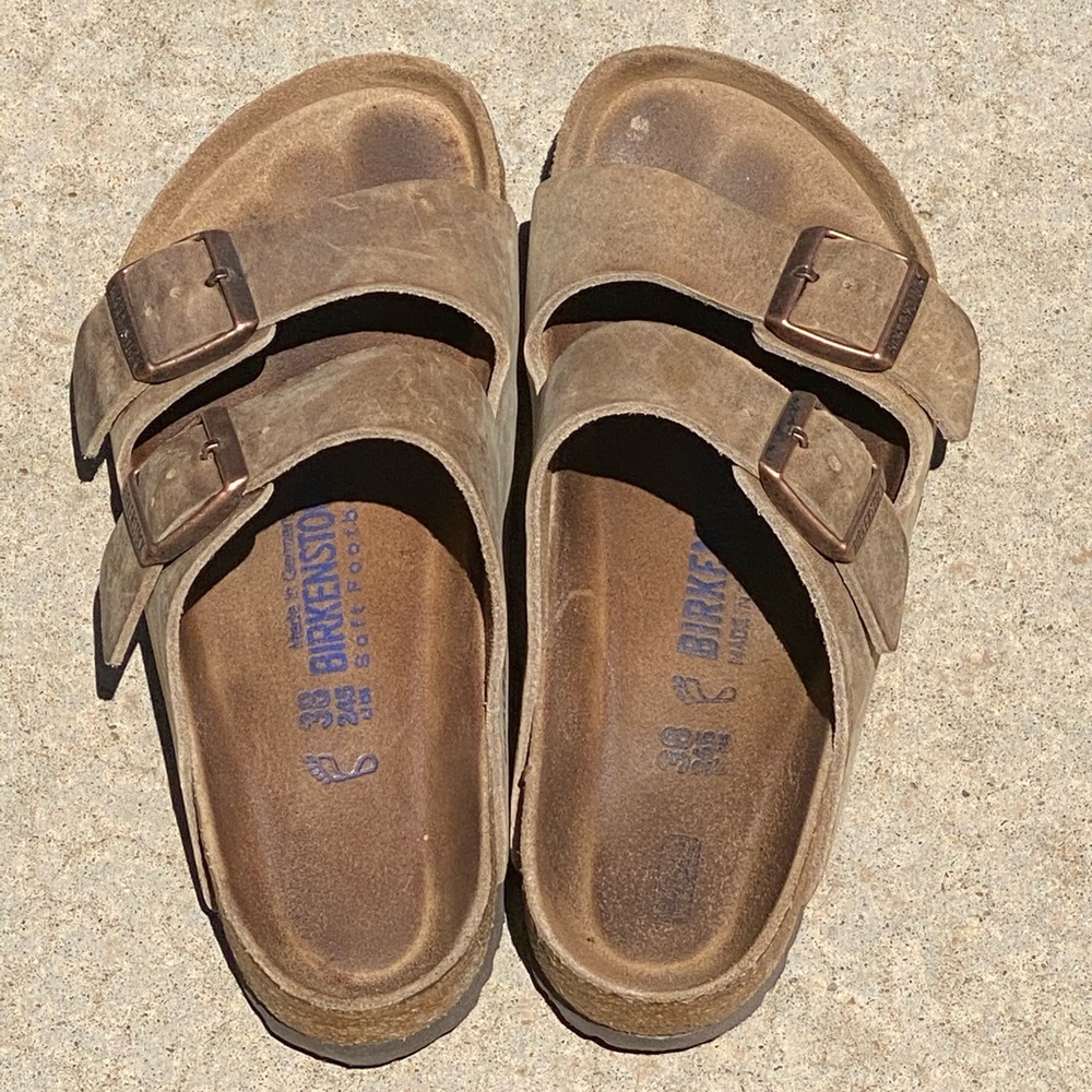 Birkenstock Arizona Oiled Leather Tobacco 38